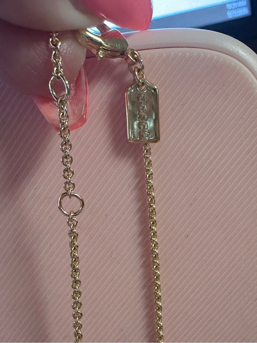 Brand new without tags Coach necklace. - Picture 4 of 6